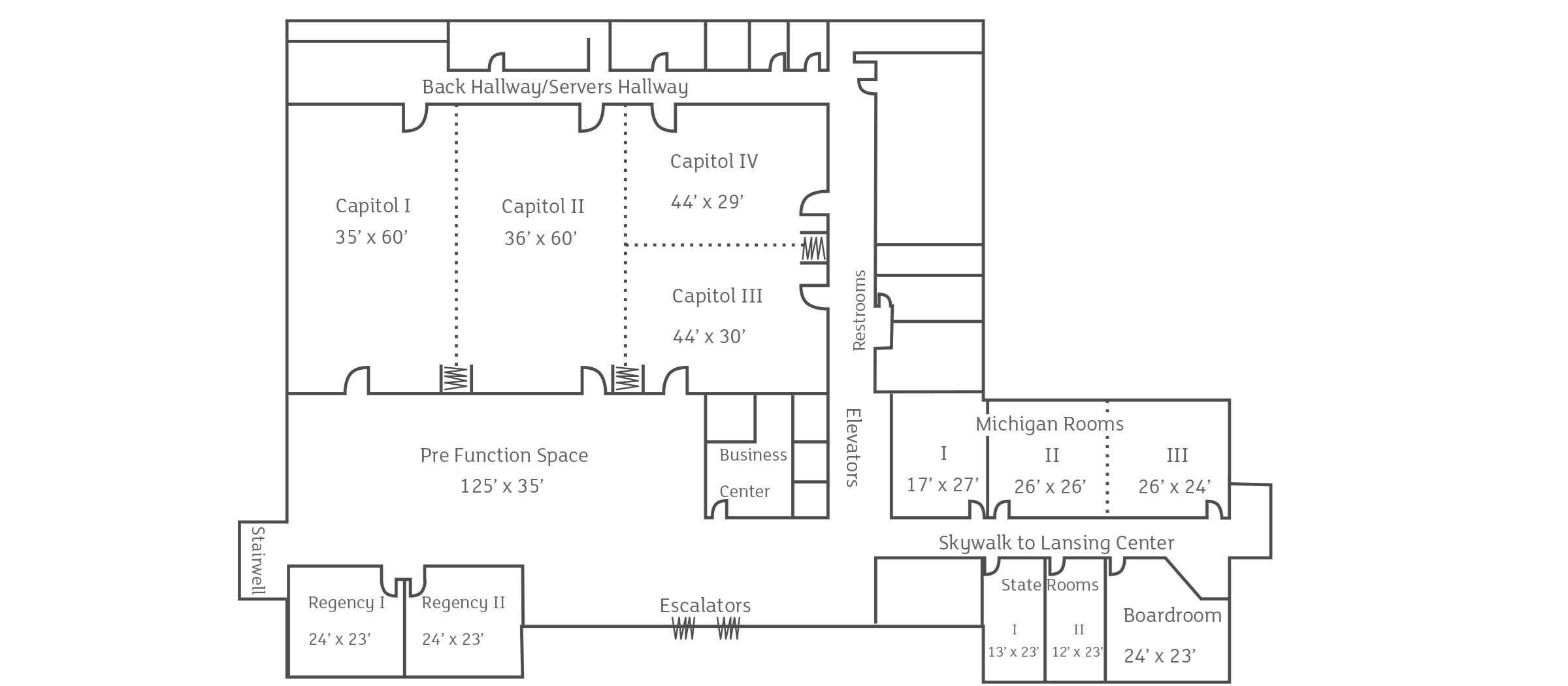 Doubletree By Hilton Lansing Ξενοδοχείο Εξωτερικό φωτογραφία